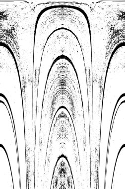 Çizik ve çatlaklarla dolu bir duvar parçası. Herhangi bir tasarım üzerine grunge illüstrasyonunu yükle. Vintage efektli soyut kumlu arkaplan