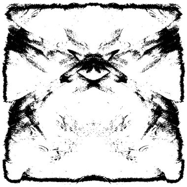 Çizik ve çatlaklarla dolu bir duvar parçası. Herhangi bir tasarım üzerine grunge illüstrasyonunu yükle. Vintage efektli soyut kumlu arkaplan