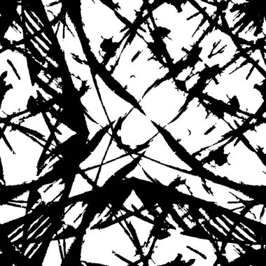 Çizik ve çatlaklarla dolu bir duvar parçası. Herhangi bir tasarım üzerine grunge illüstrasyonunu yükle. Vintage efektli soyut kumlu arkaplan