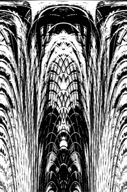 Çizik ve çatlaklarla dolu bir duvar parçası. Herhangi bir tasarım üzerine grunge illüstrasyonunu yükle. Vintage efektli soyut kumlu arkaplan