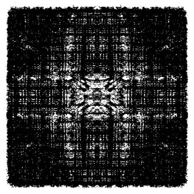 Çizik ve çatlaklarla dolu bir duvar parçası. Herhangi bir tasarım üzerine grunge illüstrasyonunu yükle. Vintage efektli soyut kumlu arkaplan