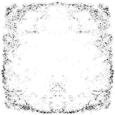 Çizik ve çatlaklarla dolu bir duvar parçası. Herhangi bir tasarım üzerine grunge illüstrasyonunu yükle. Vintage efektli soyut kumlu arkaplan