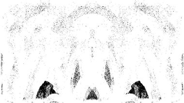 Çizik ve çatlaklarla dolu bir duvar parçası. Herhangi bir tasarım üzerine grunge illüstrasyonunu yükle. Vintage efektli soyut kumlu arkaplan