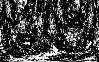 Çizik ve çatlaklarla dolu bir duvar parçası. Herhangi bir tasarım üzerine grunge illüstrasyonunu yükle. Vintage efektli soyut kumlu arkaplan