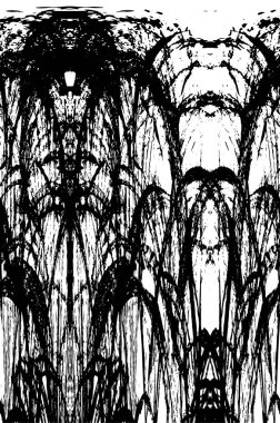 Çizik ve çatlaklarla dolu bir duvar parçası. Herhangi bir tasarım üzerine grunge illüstrasyonunu yükle. Vintage efektli soyut kumlu arkaplan