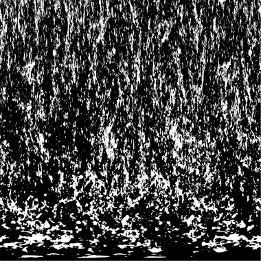 Çizik ve çatlaklarla dolu bir duvar parçası. Herhangi bir tasarım üzerine grunge illüstrasyonunu yükle. Vintage efektli soyut kumlu arkaplan