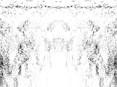Çizik ve çatlaklarla dolu bir duvar parçası. Herhangi bir tasarım üzerine grunge illüstrasyonunu yükle. Vintage efektli soyut kumlu arkaplan