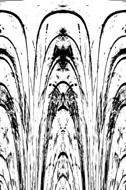 Çizik ve çatlaklarla dolu bir duvar parçası. Herhangi bir tasarım üzerine grunge illüstrasyonunu yükle. Vintage efektli soyut kumlu arkaplan