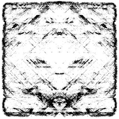 Grunge black and white pattern. Monochrome particles abstract texture. Background of cracks, scuffs, chips, stains, ink spots, lines. Dark design background surface. Gray printing element