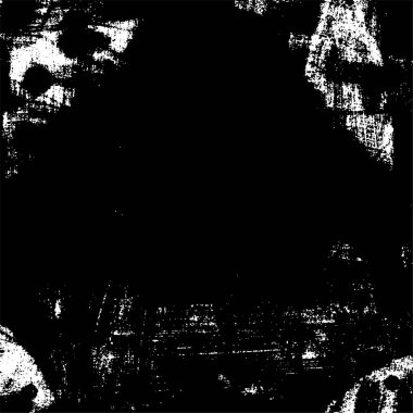 Grunge black and white pattern. Monochrome particles abstract texture. Background of cracks, scuffs, chips, stains, ink spots, lines. Dark design background surface. Gray printing element