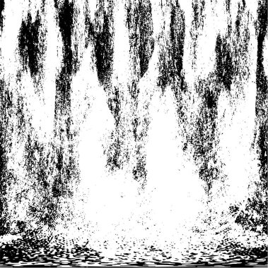 Grunge black and white pattern. Monochrome particles abstract texture. Background of cracks, scuffs, chips, stains, ink spots, lines. Dark design background surface. Gray printing element