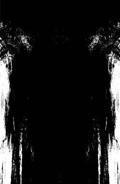 Grunge black and white pattern. Monochrome particles abstract texture. Background of cracks, scuffs, chips, stains, ink spots, lines. Dark design background surface. Gray printing element