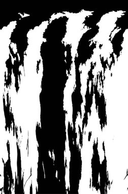 Grunge black and white pattern. Monochrome particles abstract texture. Background of cracks, scuffs, chips, stains, ink spots, lines. Dark design background surface. Gray printing element