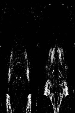 Grunge black and white pattern. Monochrome particles abstract texture. Background of cracks, scuffs, chips, stains, ink spots, lines. Dark design background surface. Gray printing element