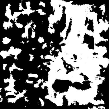 Grunge black and white pattern. Monochrome particles abstract texture. Background of cracks, scuffs, chips, stains, ink spots, lines. Dark design background surface. Gray printing element