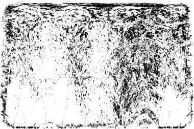 Grunge black and white pattern. Monochrome particles abstract texture. Background of cracks, scuffs, chips, stains, ink spots, lines. Dark design background surface. Gray printing element