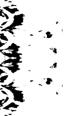 Grunge black and white pattern. Monochrome particles abstract texture. Background of cracks, scuffs, chips, stains, ink spots, lines. Dark design background surface. Gray printing element