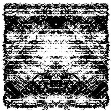 Grunge black and white pattern. Monochrome particles abstract texture. Background of cracks, scuffs, chips, stains, ink spots, lines. Dark design background surface. Gray printing element