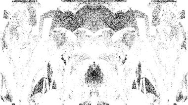 Grunge black and white pattern. Monochrome particles abstract texture. Background of cracks, scuffs, chips, stains, ink spots, lines. Dark design background surface. Gray printing element