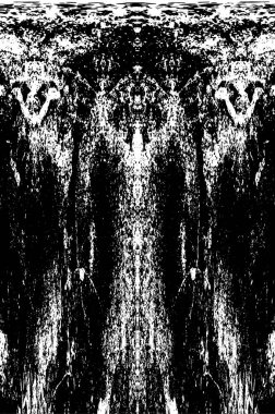 Grunge black and white pattern. Monochrome particles abstract texture. Background of cracks, scuffs, chips, stains, ink spots, lines. Dark design background surface. Gray printing element