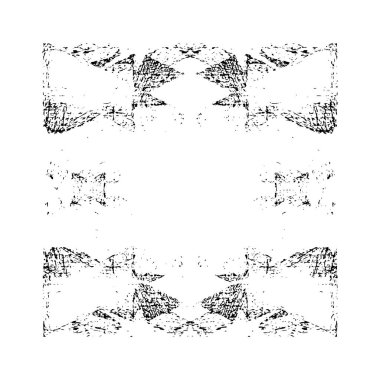 Grunge black and white pattern. Monochrome particles abstract texture. Background of cracks, scuffs, chips, stains, ink spots, lines. Dark design background surface. Gray printing element