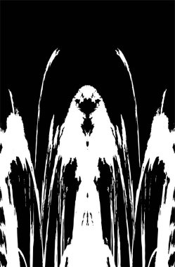 Grunge black and white pattern. Monochrome particles abstract texture. Background of cracks, scuffs, chips, stains, ink spots, lines. Dark design background surface. Gray printing element