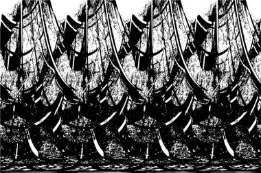 Grunge black and white pattern. Monochrome particles abstract texture. Background of cracks, scuffs, chips, stains, ink spots, lines. Dark design background surface. Gray printing element