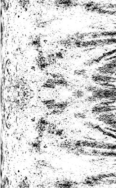 Grunge black and white pattern. Monochrome particles abstract texture. Background of cracks, scuffs, chips, stains, ink spots, lines. Dark design background surface. Gray printing element