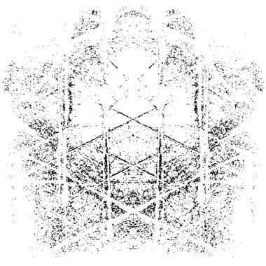 Grunge black and white pattern. Monochrome particles abstract texture. Background of cracks, scuffs, chips, stains, ink spots, lines. Dark design background surface. Gray printing element