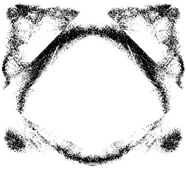 Grunge black and white pattern. Monochrome particles abstract texture. Background of cracks, scuffs, chips, stains, ink spots, lines. Dark design background surface. Gray printing element