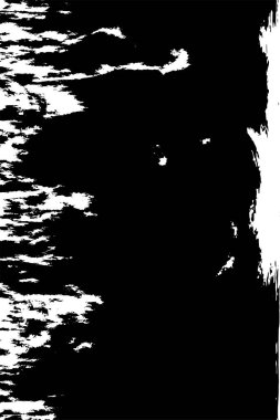 Grunge black and white pattern. Monochrome particles abstract texture. Background of cracks, scuffs, chips, stains, ink spots, lines. Dark design background surface. Gray printing element