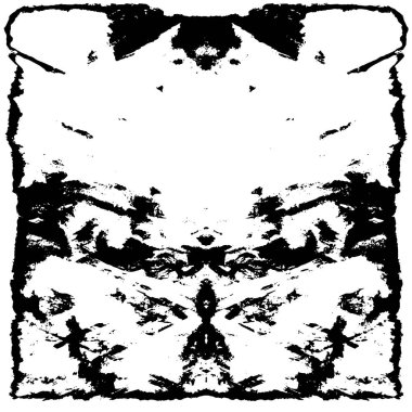 Grunge black and white pattern. Monochrome particles abstract texture. Background of cracks, scuffs, chips, stains, ink spots, lines. Dark design background surface. Gray printing element