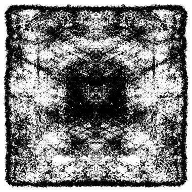 Grunge black and white pattern. Monochrome particles abstract texture. Background of cracks, scuffs, chips, stains, ink spots, lines. Dark design background surface. Gray printing element