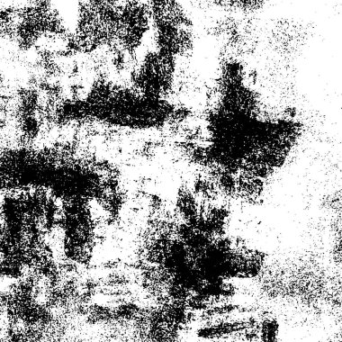 Grunge black and white pattern. Monochrome particles abstract texture. Background of cracks, scuffs, chips, stains, ink spots, lines. Dark design background surface. Gray printing element