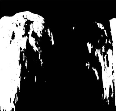 Grunge black and white pattern. Monochrome particles abstract texture. Background of cracks, scuffs, chips, stains, ink spots, lines. Dark design background surface. Gray printing element