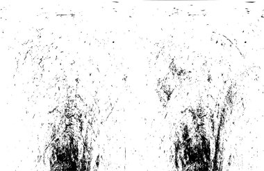 Grunge black and white pattern. Monochrome particles abstract texture. Background of cracks, scuffs, chips, stains, ink spots, lines. Dark design background surface. Gray printing element