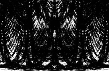 Grunge black and white pattern. Monochrome particles abstract texture. Background of cracks, scuffs, chips, stains, ink spots, lines. Dark design background surface. Gray printing element