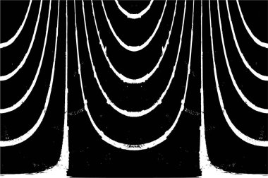 Vektör grunge dokusu. Siyah beyaz arka plan. Soyut monokrom resim koyu tonlarda solmuş bir efekt içerir