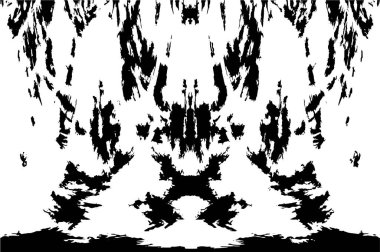 Grunge üst üste biniyor. Soyut siyah-beyaz vektör arkaplanı. Çatlak, leke ve noktalarda kirli desenli tek renkli klasik yüzey. Karanlık korku tarzında eski bir duvar.