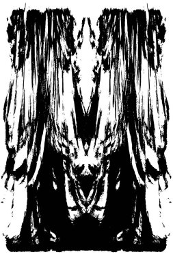 Grunge üst üste biniyor. Soyut siyah-beyaz vektör arkaplanı. Çatlak, leke ve noktalarda kirli desenli tek renkli klasik yüzey. Karanlık korku tarzında eski bir duvar.