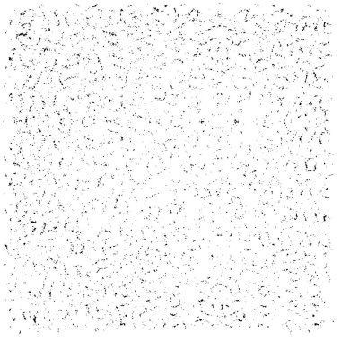 Grunge üst üste biniyor. Soyut siyah-beyaz vektör arkaplanı. Çatlak, leke ve noktalarda kirli desenli tek renkli klasik yüzey. Karanlık korku tarzında eski bir duvar.