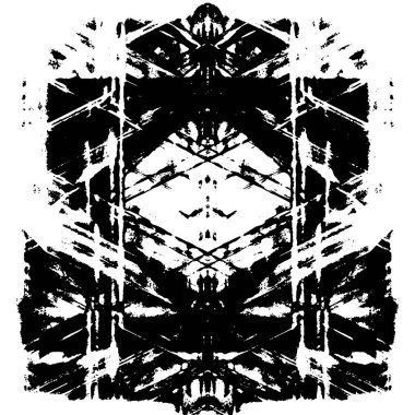 Sert grunge desenli tasarım. Suluboya kuru fırça darbeleri dokuyu etkiler. Solmuş kağıt dokusu. Çizgi film pop sanat tasarımı