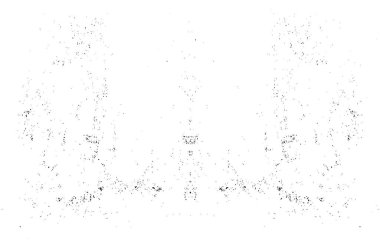 Grunge dikey olarak simetrik siyah beyaz doku. Tek renkli yıpranmış kaplama deseni. 