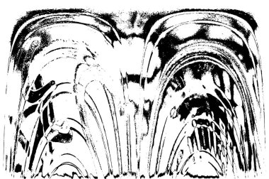 Sert grunge desenli tasarım. Suluboya kuru fırça darbeleri dokuyu etkiler. Solmuş kağıt dokusu. Çizgi film pop sanat tasarımı