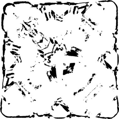 Sert grunge desenli tasarım. Suluboya kuru fırça darbeleri dokuyu etkiler. Solmuş kağıt dokusu. Çizgi film pop sanat tasarımı