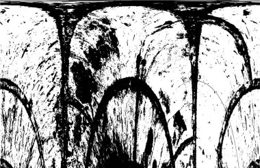 Sert grunge desenli tasarım. Suluboya kuru fırça darbeleri dokuyu etkiler. Solmuş kağıt dokusu. Çizgi film pop sanat tasarımı