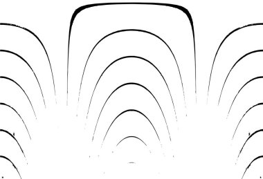 Grunge üst üste biniyor. Soyut siyah-beyaz vektör arkaplanı. Çatlak, leke ve noktalarda kirli desenli tek renkli klasik yüzey. Karanlık korku tarzında eski bir duvar.