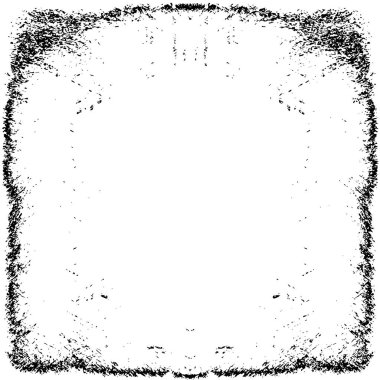 Grunge üst üste biniyor. Soyut siyah-beyaz vektör arkaplanı. Çatlak, leke ve noktalarda kirli desenli tek renkli klasik yüzey. Karanlık korku tarzında eski bir duvar.