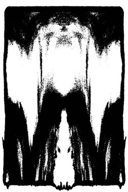 Grunge üst üste biniyor. Soyut siyah-beyaz vektör arkaplanı. Çatlak, leke ve noktalarda kirli desenli tek renkli klasik yüzey. Karanlık korku tarzında eski bir duvar.