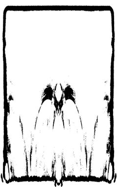 Grunge üst üste biniyor. Soyut siyah-beyaz vektör arkaplanı. Çatlak, leke ve noktalarda kirli desenli tek renkli klasik yüzey. Karanlık korku tarzında eski bir duvar.